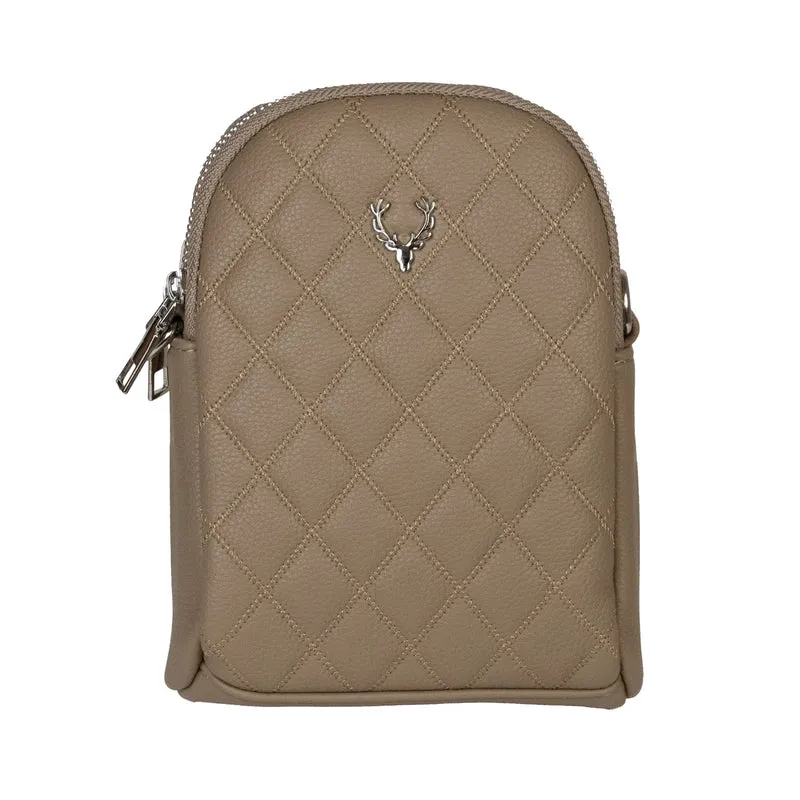 Trachten Handtasche "Emma" - Dirndl Umhängetasche | Braun