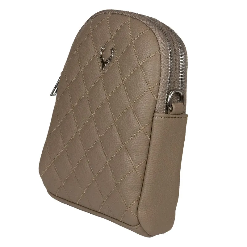 Trachten Handtasche "Emma" - Dirndl Umhängetasche | Braun