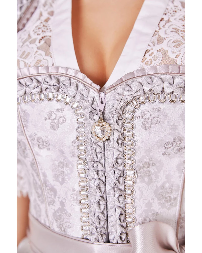 Krüger MADL Dirndl "Aleya" 414466 | Nude Flieder 50cm