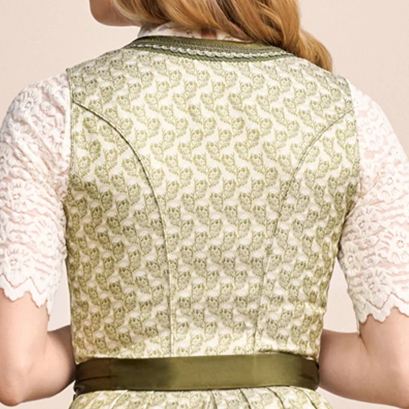 Krüger MADL Dirndl "Brynlee" 416869 | Hellgrün 50cm