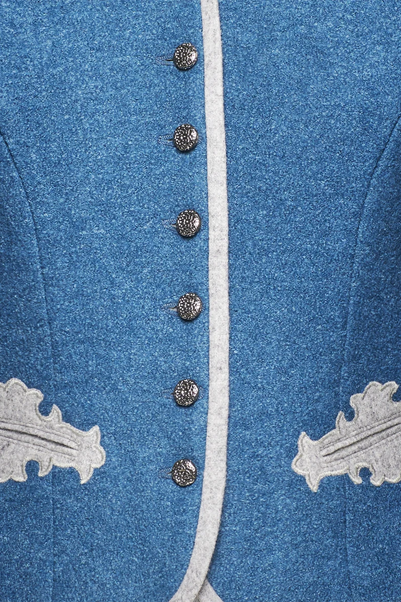 Detailreiche Walkjacke