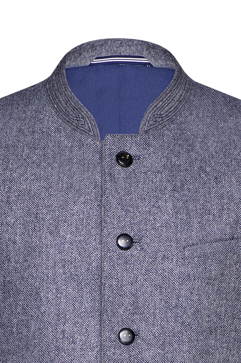 Melange-Jacke