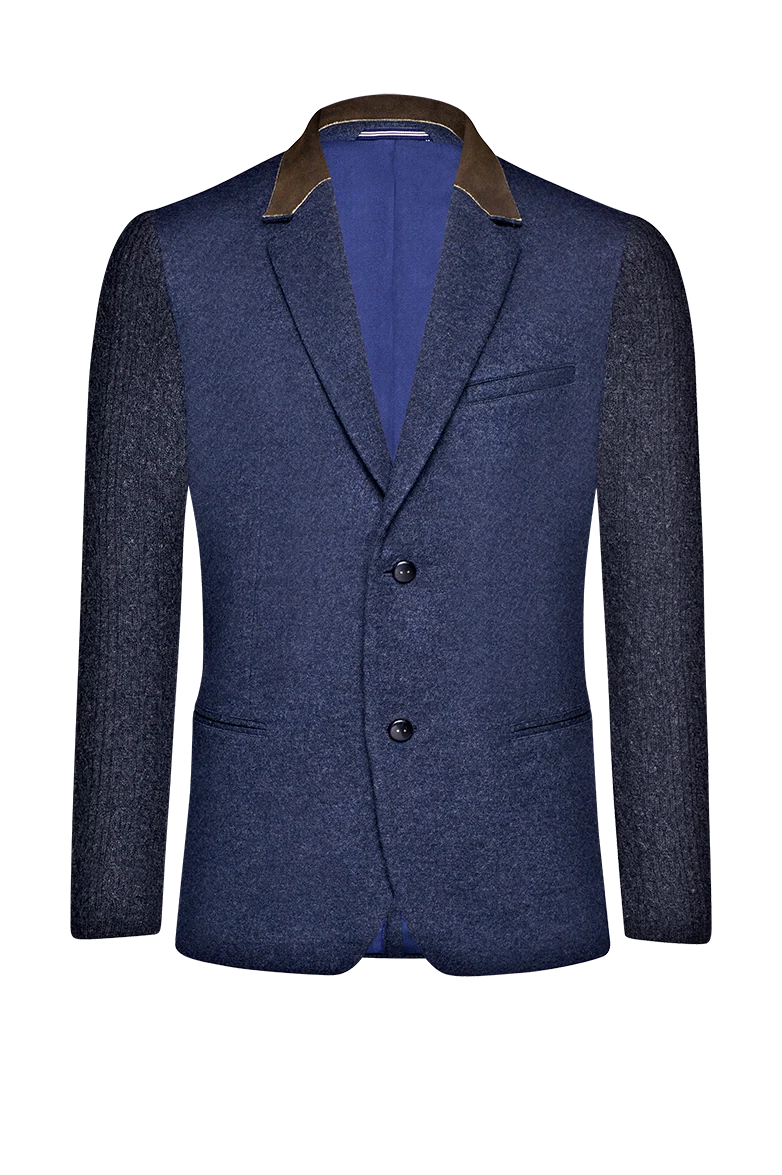 Reversjacke mit Modelstrick