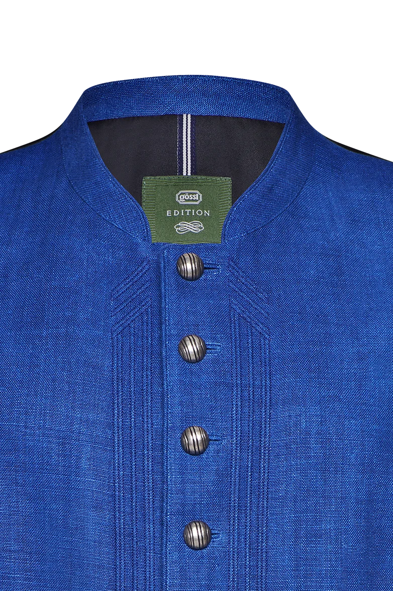 Blaudruck-Gilet