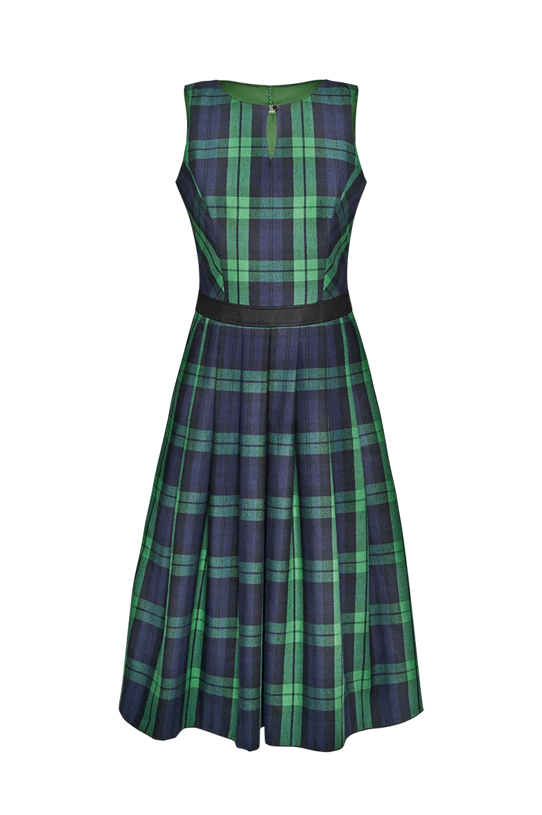 Karo-Kleid