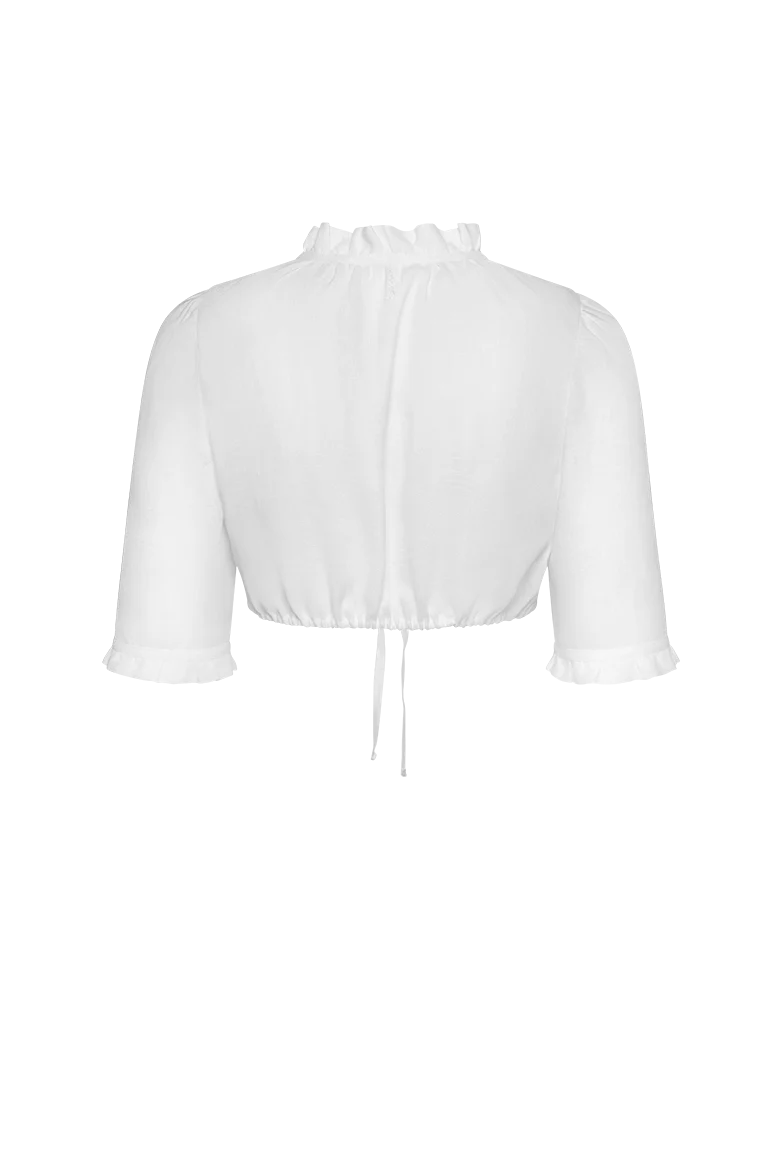 Rüschen-Dirndlbluse