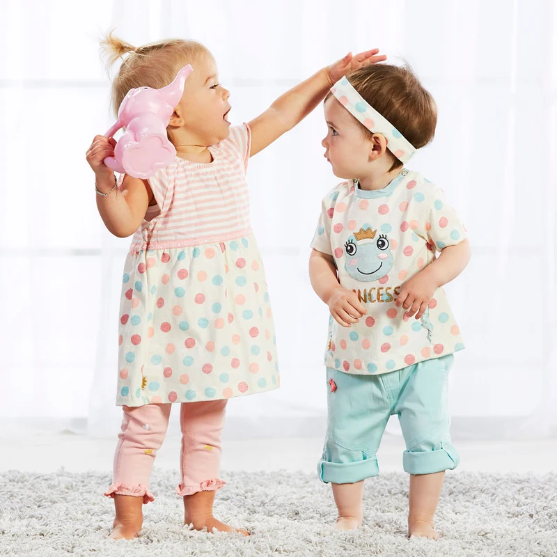 BONDI Baby Kinder Stirnband "Eule" 93739 | Rosewood Rosa