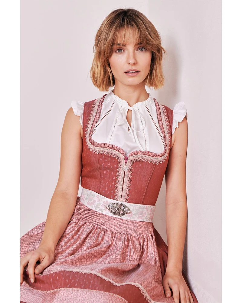 Krüger MADL Dirndl "Roxanne" 417567 | Rose 60cm