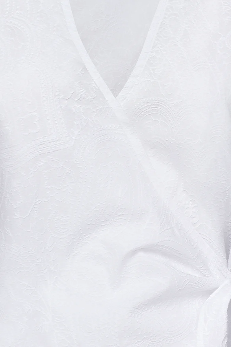 Wickelbluse