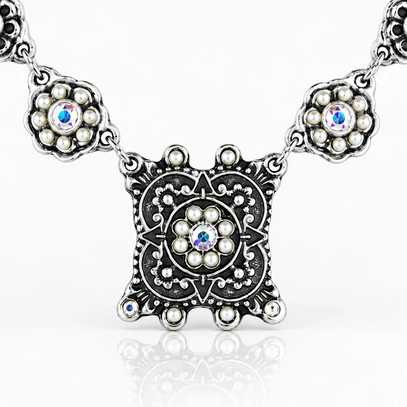 LUISIA® Halskette "Katharina" mit Kristallen von Swarovski®