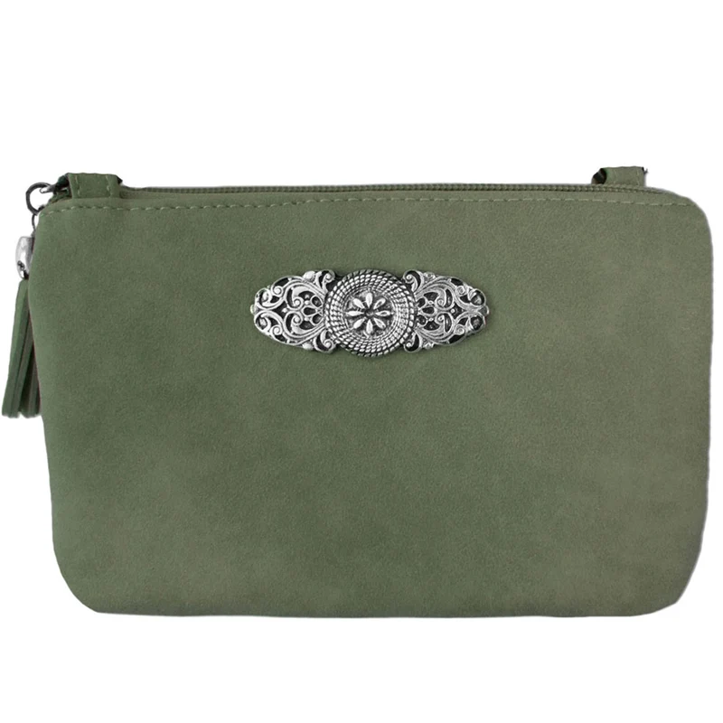 Trachten Handtasche "Sofia" - Dirndl Umhängetasche | Dunkelgrün