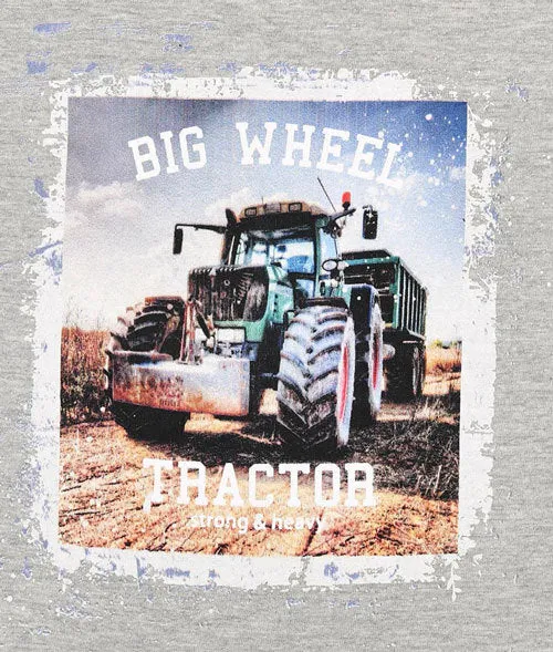 BONDI T-Shirt "Big Wheel" für Jungen 33124 | Grau