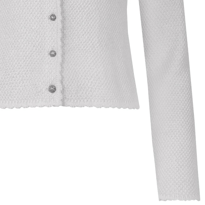 MarJo Damen Trachten Jacke "Vilseck II" 227000 | Pastellgrau
