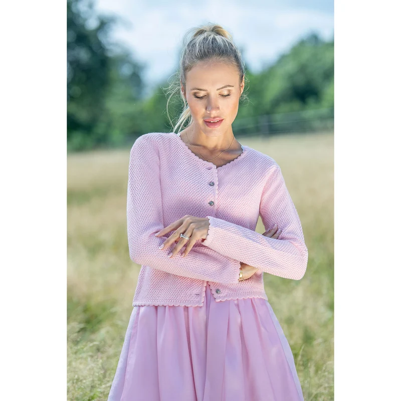 MarJo Damen Trachten Jacke "Vilseck II" 227000 | Pastellgrau