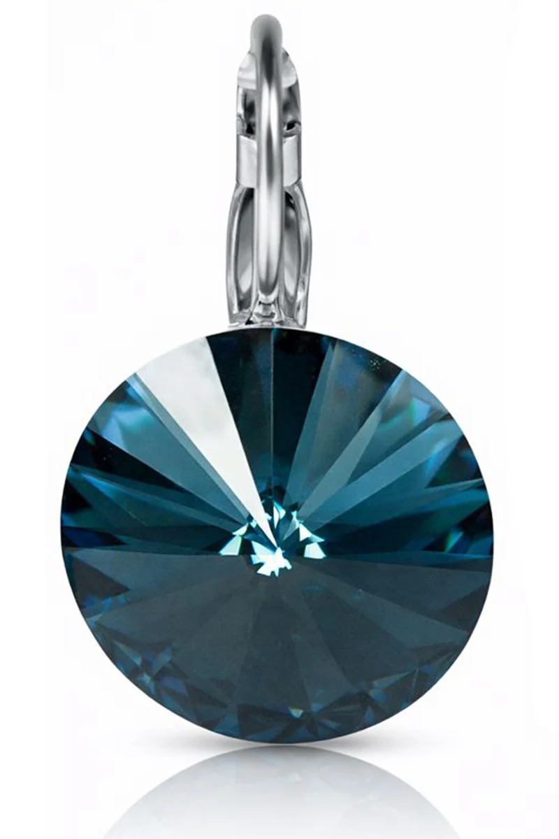 LUISIA® Ohrringe Rivoli mit Kristallen von Swarovski® - 12 mm | Montana