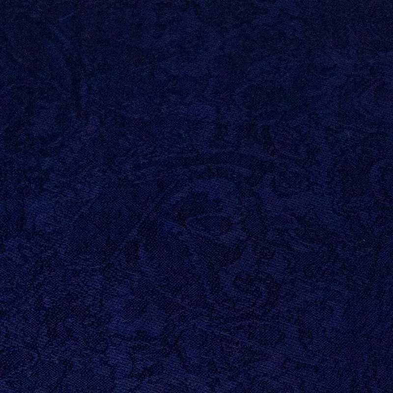 Halstuch aus Viscose - Stola Schal 185 x 70 cm | Dunkelblau