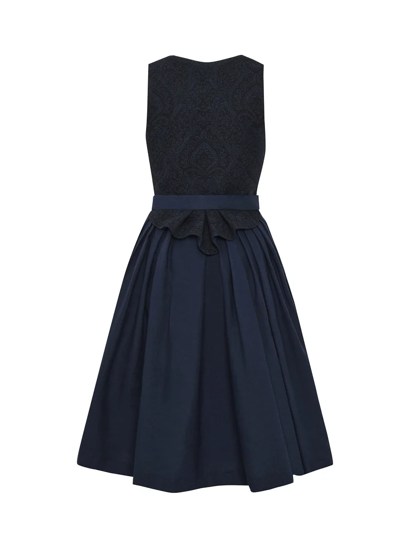 Dirndl mit Jacquard-Oberteil und Schösschen