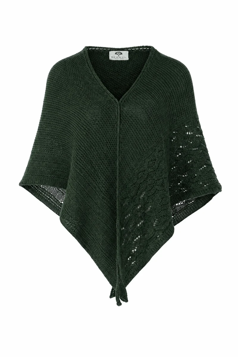 Stricktuch mit verschiedenen Strickmustern