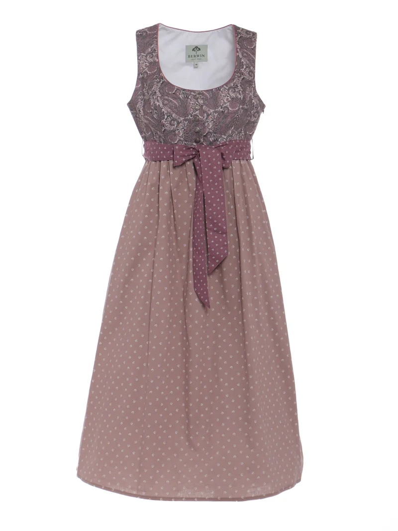 Umstandsdirndl aus Blümchendruck