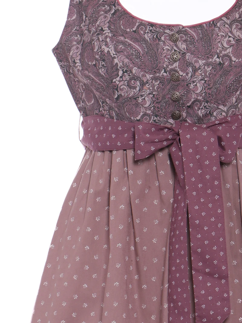 Umstandsdirndl aus Blümchendruck