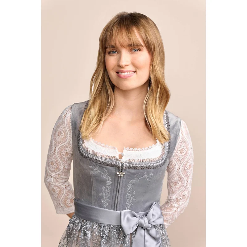 Krüger MADL Dirndl "Kyle" 415569 | Grau 60cm