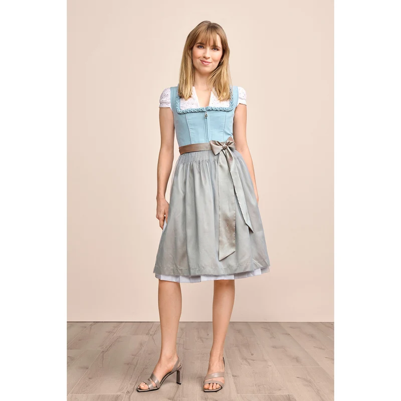 Krüger MADL Dirndl "Emmeline" 415769 | Hellblau 60cm