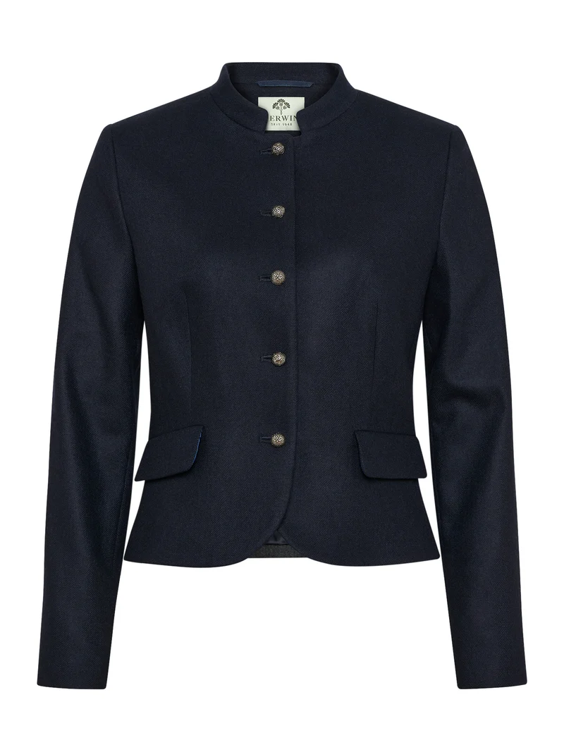 Lodenjacke mit Stehkragen