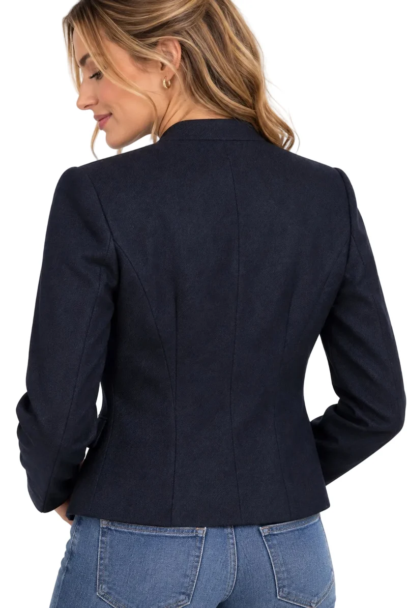 Lodenjacke mit Stehkragen