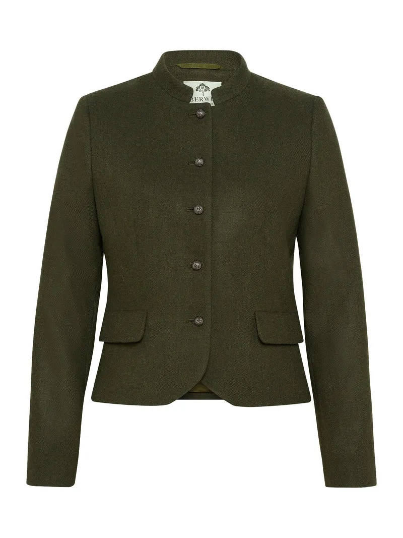 Lodenjacke mit Stehkragen