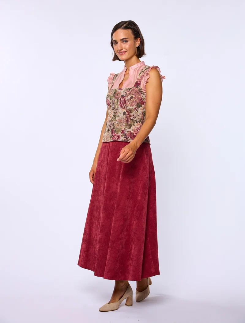 Dirndlbluse aus Organza