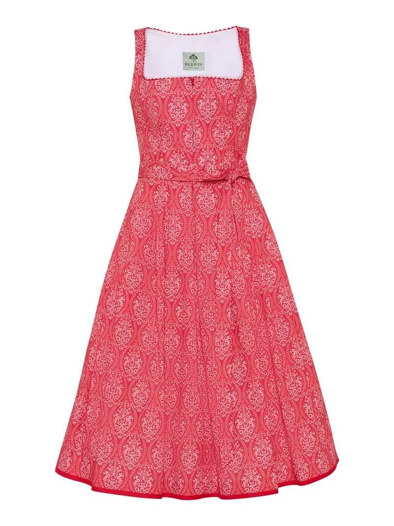 Sommerliches Trägerkleid aus Baumwolldruck