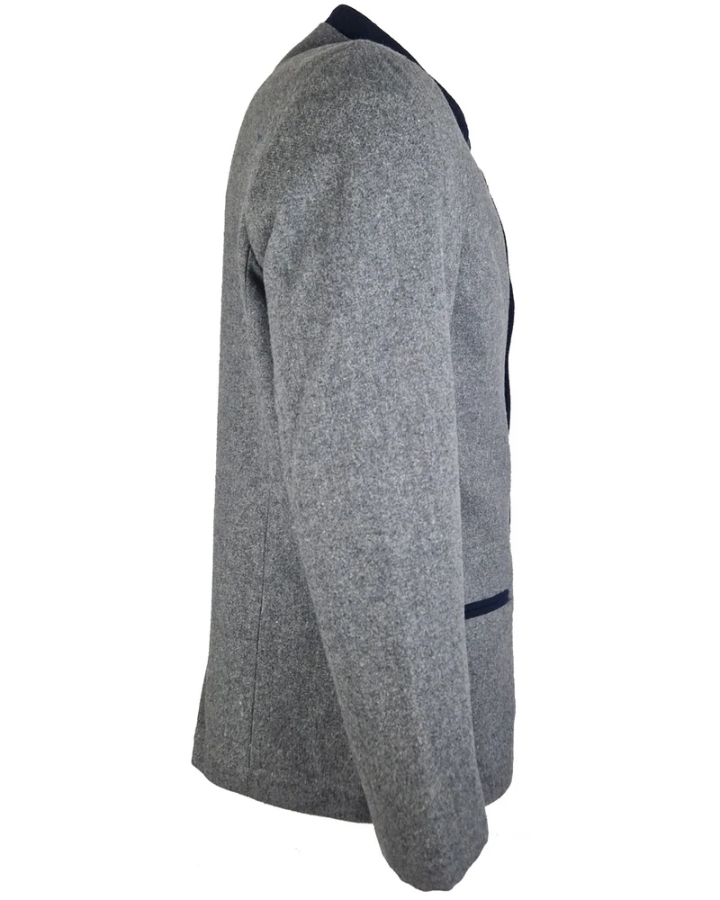MADDOX Trachtenjacke Janker "Erlach" | Grau Blau