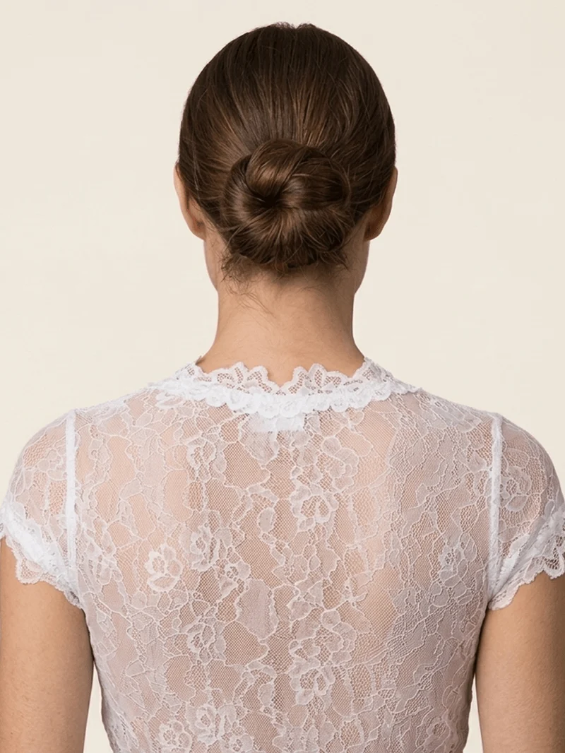 Dirndlbluse Alika weiß