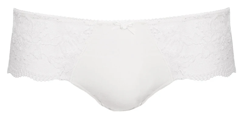Nina von C. Slip Hipster mit Spitze 16133559 | Weiß