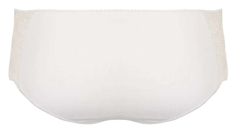 Nina von C. Slip Hipster mit Spitze 16133559 | Weiß