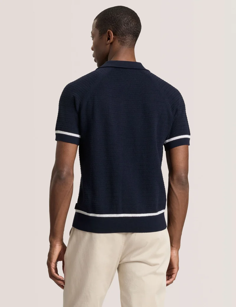 SWEATER POLO | NAVY