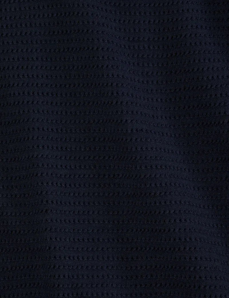 SWEATER POLO | NAVY