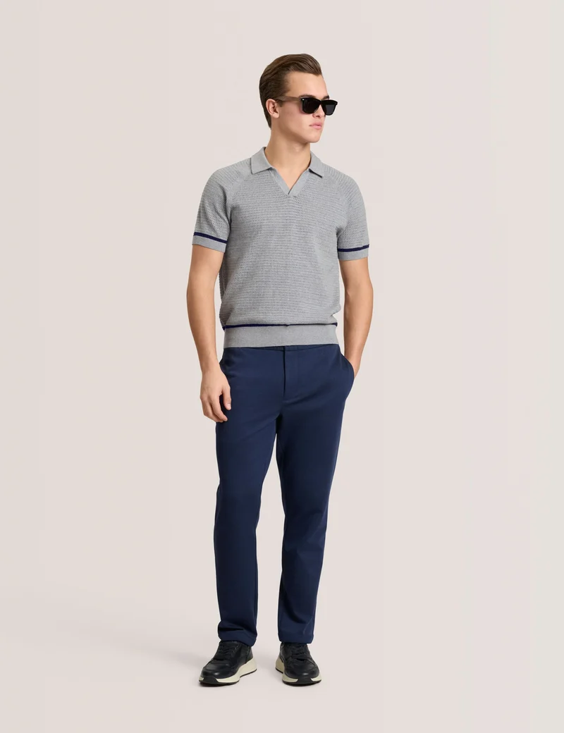 SWEATER POLO | GREY