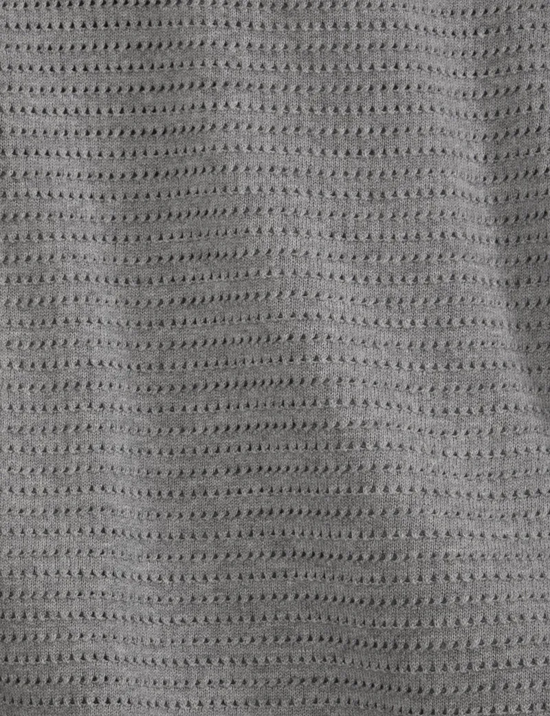 SWEATER POLO | GREY