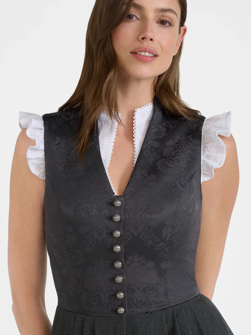 Dirndl ohne Schürze mit V-Ausschnitt - 70 cm