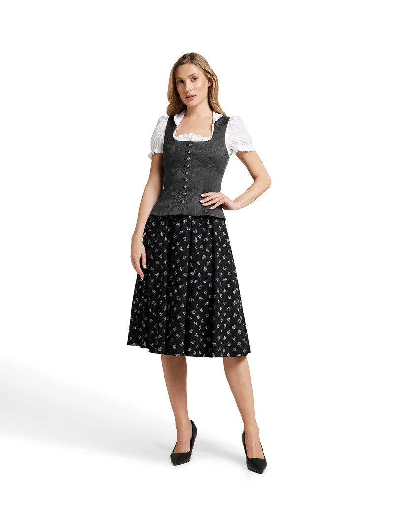 Trachtenmieder Damen – Stretch-Jacquard