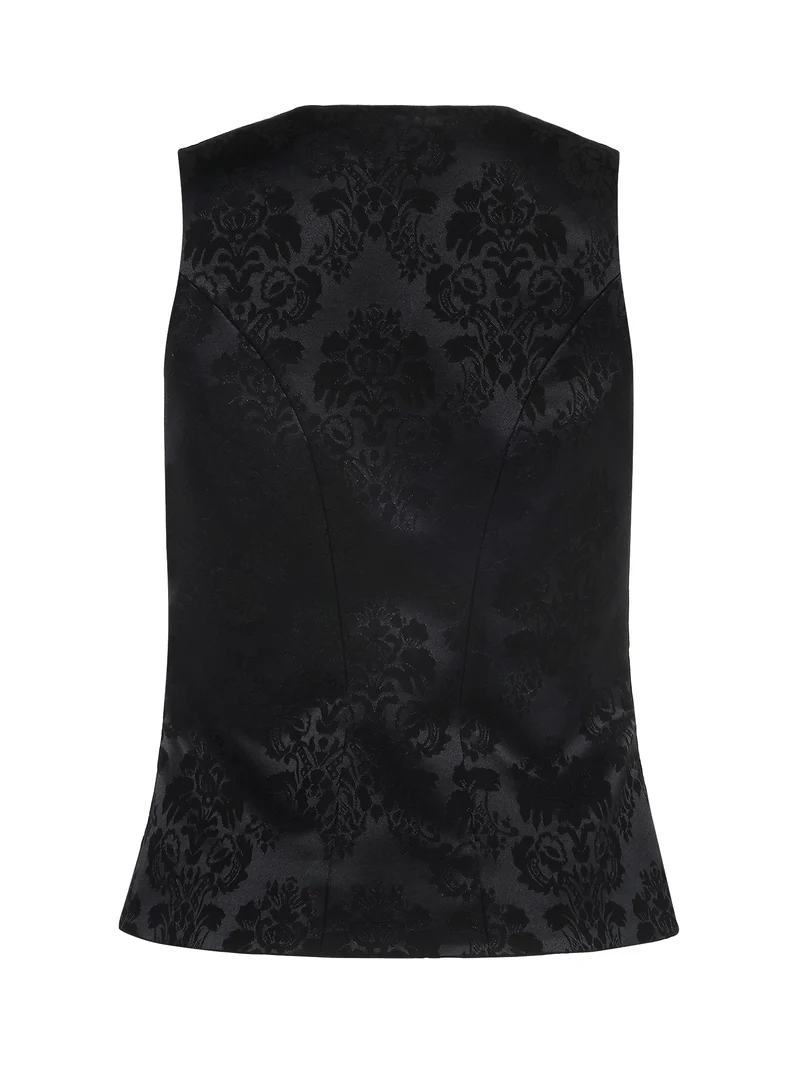 Trachtenmieder Damen – Stretch-Jacquard