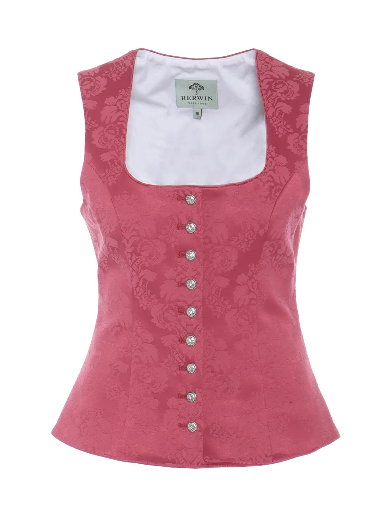 Trachtenmieder Damen – Stretch-Jacquard