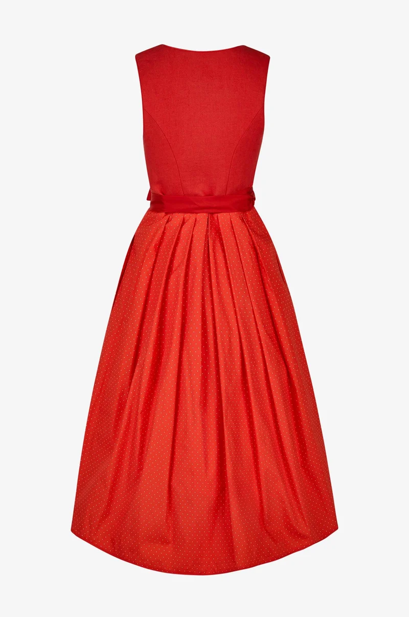 Dirndl Adri in Coral