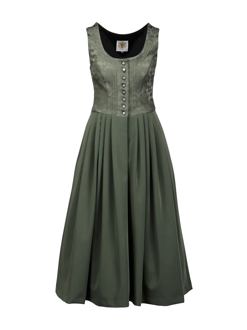 Dirndl mit Schnurstepp und Stretchoberteil