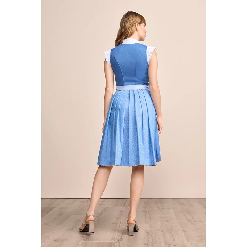 Krüger MADL Dirndl "Dorette" 413369 | Blau 60cm