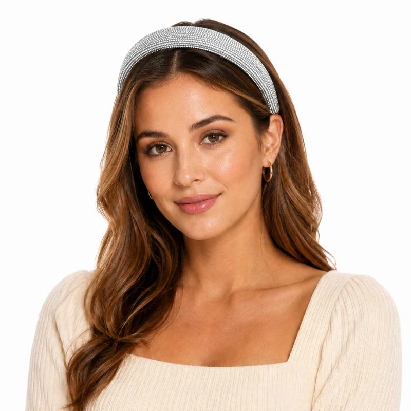 Strass Haarreif für Damen | Haarschmuck für Hochzeit, Party & Alltag
