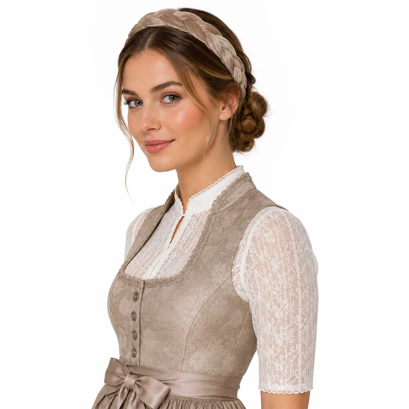 Flecht Haarreif "Samira" für Damen | Geflochtener Haarschmuck