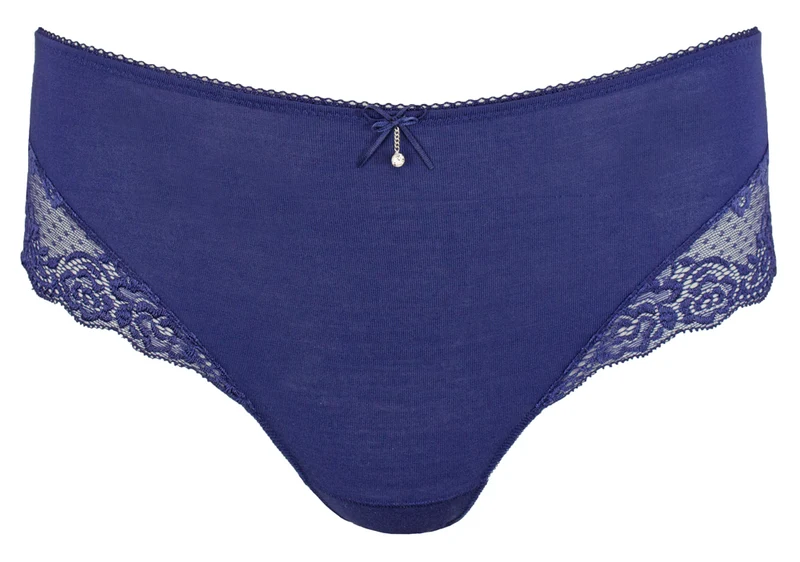 Nina von C. String Hipster Slip mit Spitze | Lapis