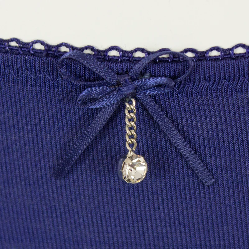 Nina von C. String Hipster Slip mit Spitze | Lapis